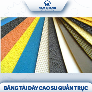 Băng Tải Dây Cao su Quấn Trục